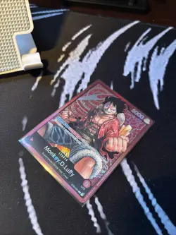 Monkey.D.Luffy Leader Foil Pre-Errata - NM - One Piece TCG - ST01-001 - English - Image 3