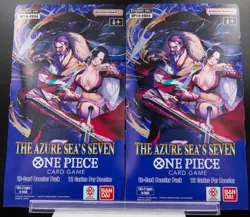 One Piece TCG The Azure Sea's Seven Factory Sealed Sleeved Booster OP-14 x2 - Image 1