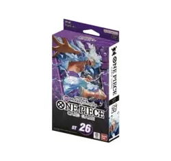One Piece TCG: Purple/Black Monkey D. Luffy Deck ST-26 - Image 1