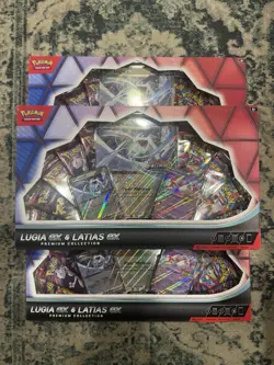 Pokemon Trading Card Game Lugia ex & Latias ex Premium Collection *LOT OF 3* - Image 1