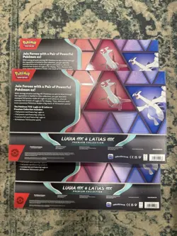 Pokemon Trading Card Game Lugia ex & Latias ex Premium Collection *LOT OF 3* - Image 2