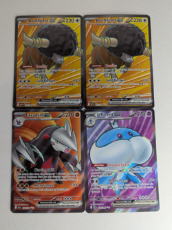 Pokemon Assorted ex Holo cards - Bouffalant ex (2), Excadrill ex, & Jellicent ex - Image 1
