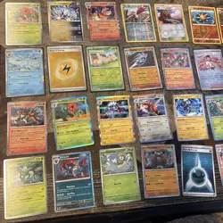 Big Pokemon Modern Card Lot All Holo/reverse Different Sets Plus Box See Pics - Image 2
