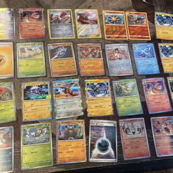Big Pokemon Modern Card Lot All Holo/reverse Different Sets Plus Box See Pics - Image 3