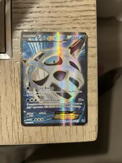 Pokemon TCG XY Breakthrough Glalie EX Full Art Ultra Rare Card 155/162 Holo 2015 - Image 2
