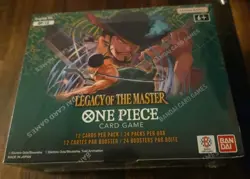 ONE PIECE CARD GAME: LEGACY OF THE MASTER BOOSTER BOX OP12 24 Packs Sealed - Image 1