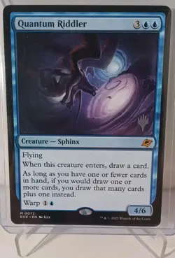 Magic The Gathering Quantum Riddler Promo Card!! - Image 1