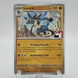 Lucario - 114/198 Prize Pack Play! Promo Series 3 MINT/NM - Pokemon Card - Image 1
