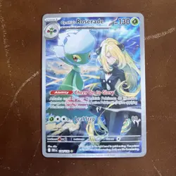 Pokemon Card Cynthia's Roserade 184/182 SV10: Destined Rivals - Image 1
