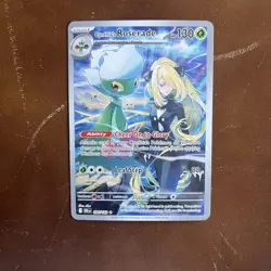 Pokemon Card Cynthia's Roserade 184/182 SV10: Destined Rivals - Image 2