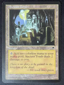 Ancient Tomb Tempest 1997 NM Mtg Magic The Gathering Cards - Image 1