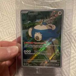 Snorlax 051 Sv: Scarlet & Violet Promo Cards Holo Sealed - Image 1