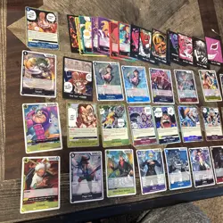 One Piece Card Game English Lot Different Sets See Pics Holos Plus Bulk - Image 5