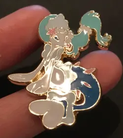 Primarina Pokemon Pin Badge Metal Enamel 2017 From Card Box Collection - Image 4