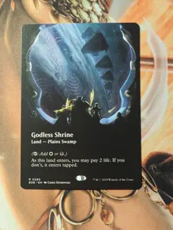 Godless Shrine (Borderless) - Edge of Eternities (EOE) -nm - Image 1