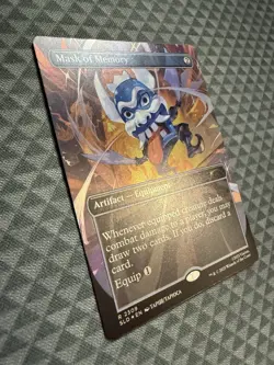 MTG Mask of Memory #2309 Rainbow Foil Rare Secret Lair Drop Series (SLD) - Image 2