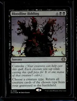Bloodline Bidding - 91 - Foil - ECL - NM - MTG Magic the Gathering - Image 1