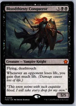 Foundations #58 Bloodthirsty Conqueror - Image 1