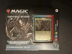 Magic The Gathering Warhammer 40k - Tyranid Swarm Commander Deck New 195166173467 - Image 1