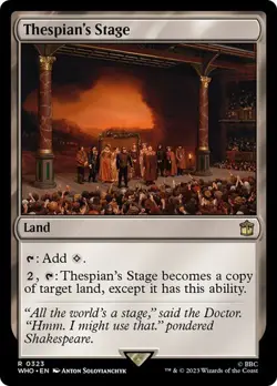 MTG - Thespian's Stage - Doctor Who - Magic the Gathering - Image 1