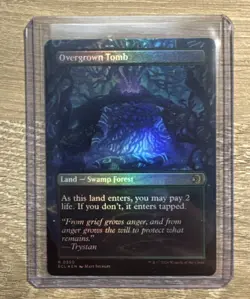 Overgrown Tomb (Borderless) Lorwyn Eclipsed Foil Near Mint - Image 2
