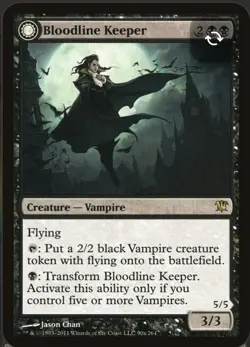 Magic The Gathering, Bloodline Keeper, Innistrad, Regular - Image 1