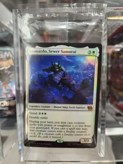 Leonardo, Sewer Samuri Mtg TMNT Pre Release - Image 3