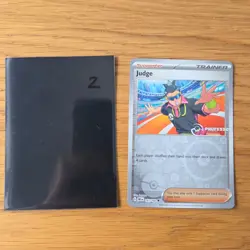 Judge - Professor Program EXCLUSIVE Stamped Promo - Pokemon Card - Image 1