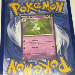 Pokemon TCG SV Mega Evolutions - Kirlia Common #59 Cosmos Holo - Image 1