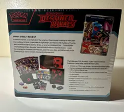 Pokemon Destined Rivals Pokemon Center Exclusive Elite Trainer Box ETB Sealed - Image 3