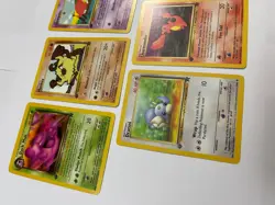 First Edition Pokemon Team Rocket Lot Slowpoke Charmander Muk Mankey Dratini - Image 2
