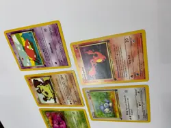 First Edition Pokemon Team Rocket Lot Slowpoke Charmander Muk Mankey Dratini - Image 4