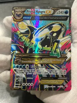 Pokemon TCG Primal Kyogre EX 149/160 Primal Clash Holo Full Art Mega HP - Image 3