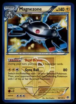 2013 Black & White - Plasma Storm Magnezone Stage 2/Rare Holo #46 - Image 1