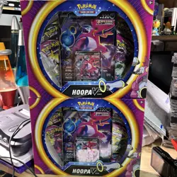 Pokemon TCG: Hoopa V Box New Sealed (Fusion Strike, Evolving Skies, Vivid) - Image 1