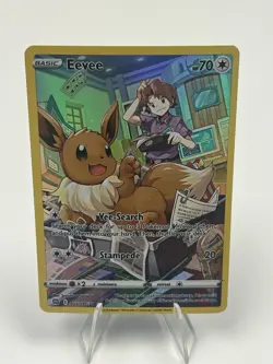Pokemon TCG Sword & Shield: Brilliant Stars Eevee TG11/TG30 2022 - Image 1