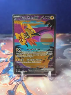 Tapu Koko ex 247/182 Special Illustration Rare Paradox Rift Pokemon TCG - Image 1