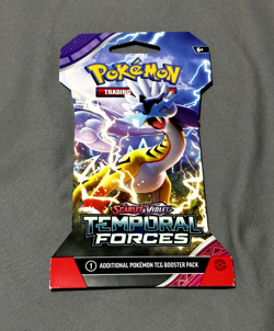 Pokemon Scarlet & Violet Temporal Forces Sleeved Blister Pack Sealed - Image 1