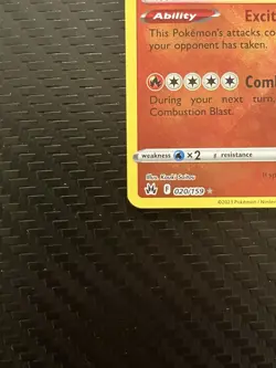 Pokemon Radiant Charizard 020/159 Crown Zenith Holo NM - Image 2