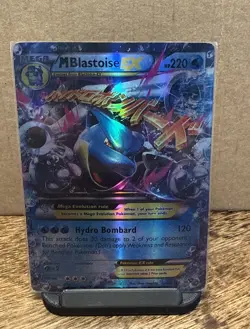 M Blastoise EX 30/146 Rare Reverse Holo 2014 Pokemon TCG LP - Image 1