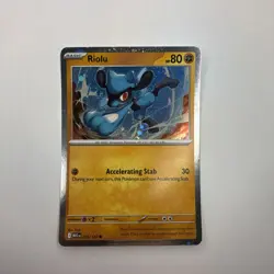Riolu 076/132 Mega Evolution Cosmos Holo Common Pokemon 🔥 - Image 1