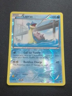 Pokemon TCG Lapras 25/99 Next Destinies Reverse Holo Lightly Played - Image 1
