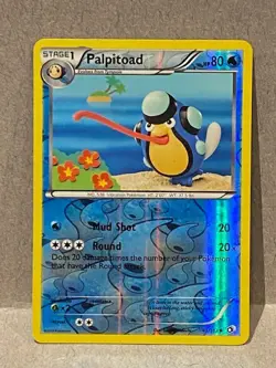 2013 POKEMON PALPITOAD REVERSE HOLO 41/113 LEGENDARY TREASURES SET - Image 1