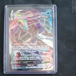 Pokemon Inteleon VMAX Ultra Rare Holo Rapid Strike Fusion Strike 079/264 320 HP - Image 1