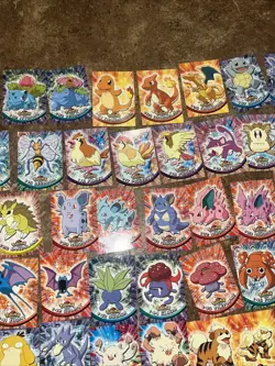 1999 Topps Pokemon Series 1 Complete Set 90/90 (Blue Logo) NM/M - Image 3