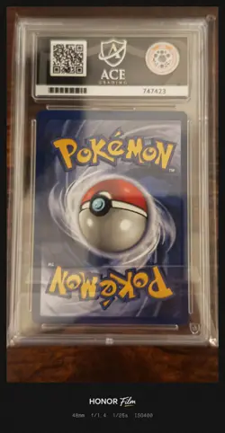 Ace Gem Mint 10 Pokemon Base Set 1999 Ponyta 60/102 Ace Graded 10 Wotc vintage - Image 2