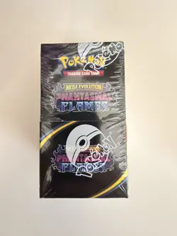 Pokemon Phantasmal Flames Half Booster Box Display 18 Packs Factory Sealed New - Image 2