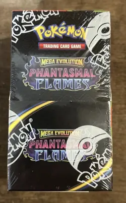Pokemon TCG Phantasmal Flames Half Booster Box (18 Packs) SEALED In Hand - Image 1