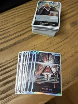 One Piece TCG - Five Elders deck building Bulk SR, R, Commons - Image 1
