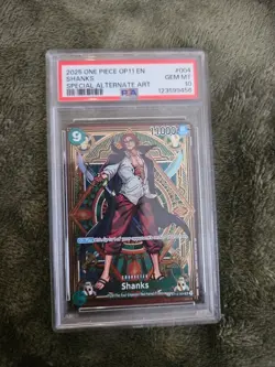 One Piece TCG Shanks SP Alternative Art Trap ST16-004 OP11 - Image 1